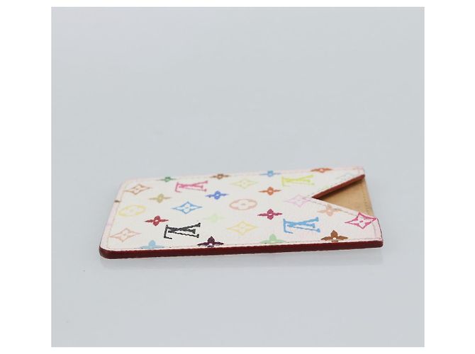 LOUIS VUITTON Monogram Multicolor Etui Specchio a Mano Bianco M92651 LV Auth 183796V - vista 3
