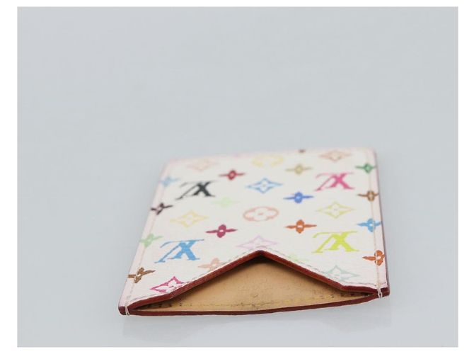 LOUIS VUITTON Monogram Multicolor Etui Specchio a Mano Bianco M92651 LV Auth 183796V - vista 5