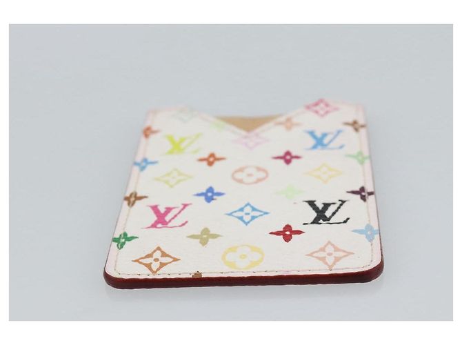 LOUIS VUITTON Monogram Multicolor Etui Specchio a Mano Bianco M92651 LV Auth 183796V - vista 6
