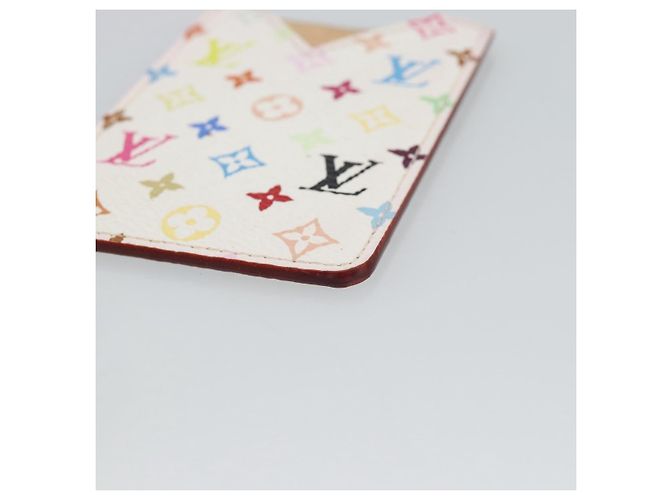 LOUIS VUITTON Monogram Multicolor Etui Specchio a Mano Bianco M92651 LV Auth 183796V - vista 7