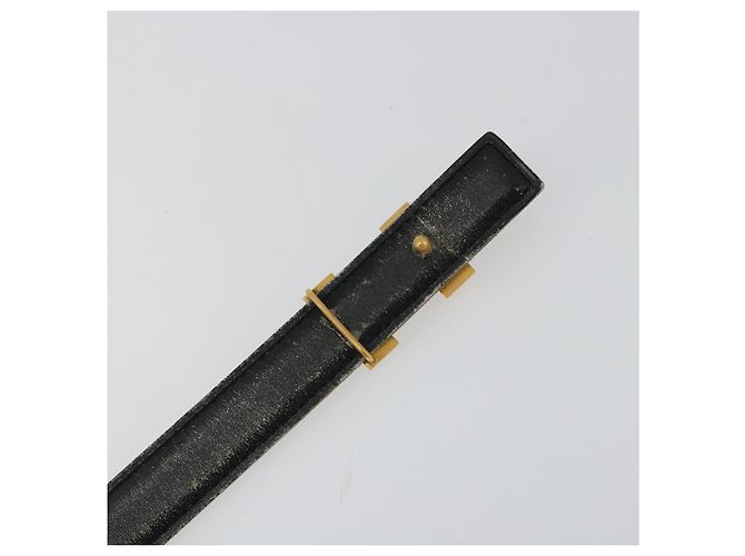 Hermès HERMES Constance Mini Belt Leather Beige Gold Auth 180888 D'oro - vista 7