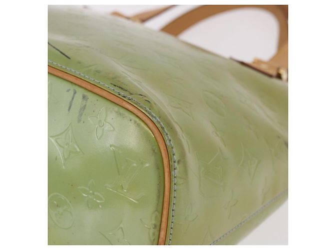 LOUIS VUITTON Borsa Monogram Vernis Houston Baby Blue M91005 LV Auth gh2092 Blu chiaro - vista 14