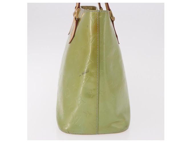 LOUIS VUITTON Borsa Monogram Vernis Houston Baby Blue M91005 LV Auth gh2092 Blu chiaro - vista 3