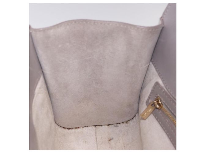 Borsa Jimmy Choo in pelle 2way Grigio Oro Auth bs35431 Marrone D'oro - vista 22