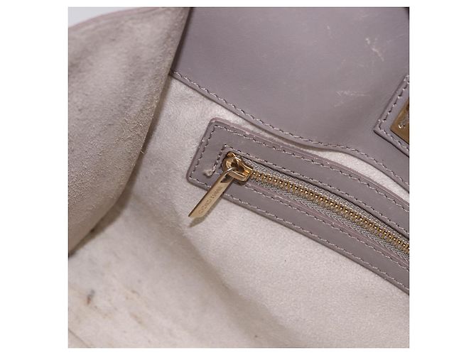 Borsa Jimmy Choo in pelle 2way Grigio Oro Auth bs35431 Marrone D'oro - vista 23