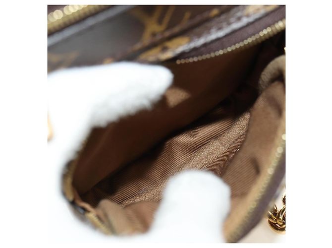 LOUIS VUITTON Borsa a tracolla Monogram Utility M80746 LV Auth ka4594V Monogramma - vista 21