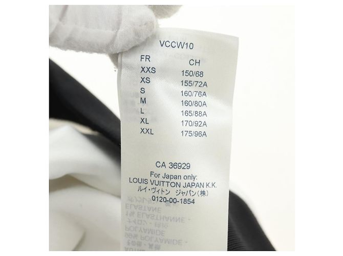 Sudadera de cuello redondo LOUIS VUITTON Algodón XS Blanco LV Auth 182327SM - vista 16