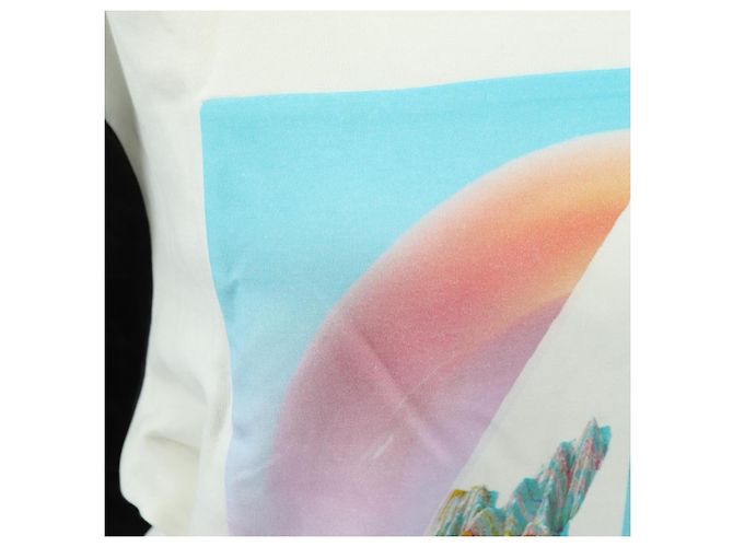 Sudadera de cuello redondo LOUIS VUITTON Algodón XS Blanco LV Auth 182327SM - vista 7