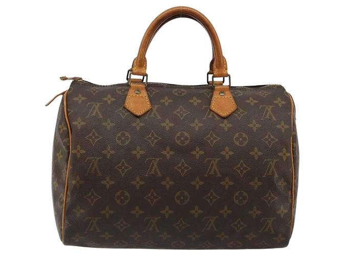 LOUIS VUITTON Borsa Monogram Speedy 30 M41526 LV Auth 177832A Monogramma - vista 2