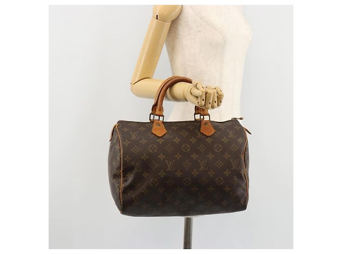 LOUIS VUITTON Borsa Monogram Speedy 30 M41526 LV Auth 177832A Monogramma - vista 22