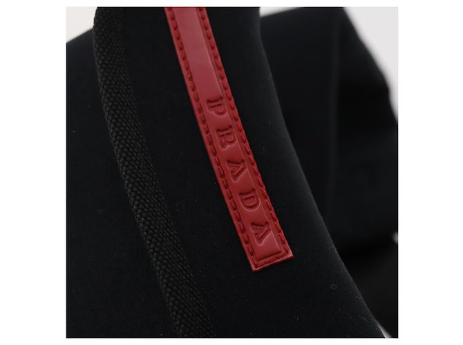 Marsupio PRADA Sports Line Nylon Nero Auth bs35247A - vista 17