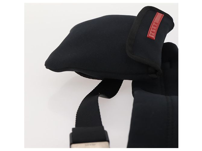 Marsupio PRADA Sports Line Nylon Nero Auth bs35247A - vista 4