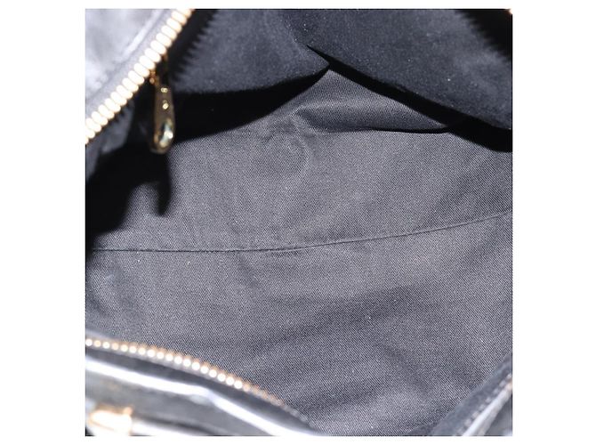 Chloé Borsa Chloe Etel in pelle nera e oro Auth 183634 Nero D'oro - vista 10