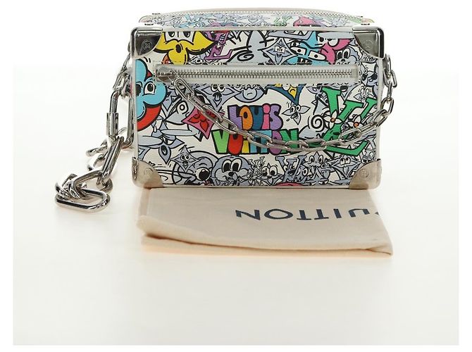 LOUIS VUITTON Monogram Comics Mini Soft Trunk Bag M82008 LV Auth 181878SM Multicolore - vista 12