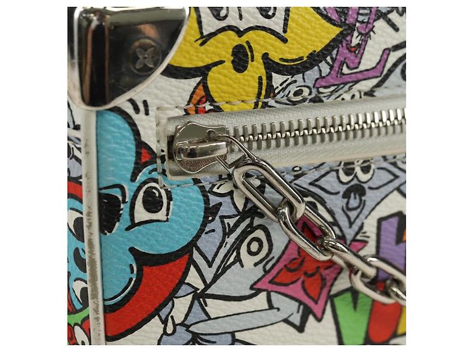 LOUIS VUITTON Monogram Comics Mini Soft Trunk Bag M82008 LV Auth 181878SM Multicolore - vista 19