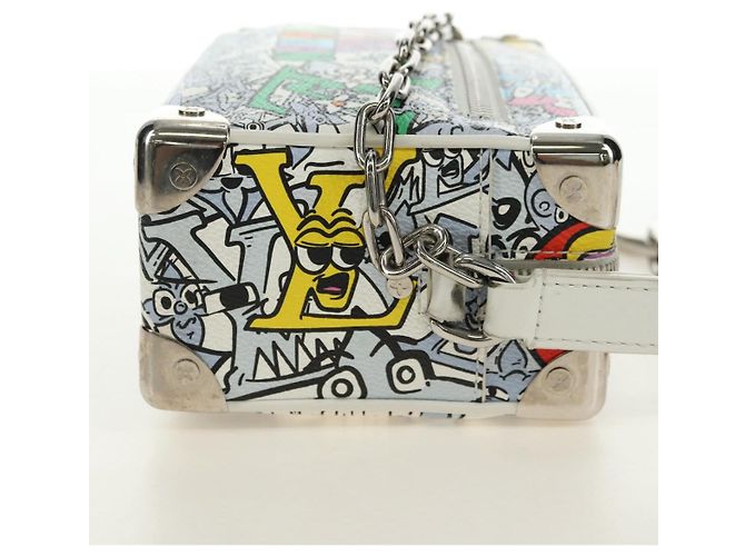 LOUIS VUITTON Monogram Comics Mini Soft Trunk Bag M82008 LV Auth 181878SM Multicolore - vista 4