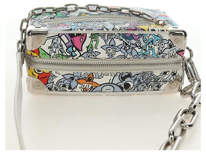 LOUIS VUITTON Monogram Comics Mini Soft Trunk Bag M82008 LV Auth 181878SM Multicolore - vista 6