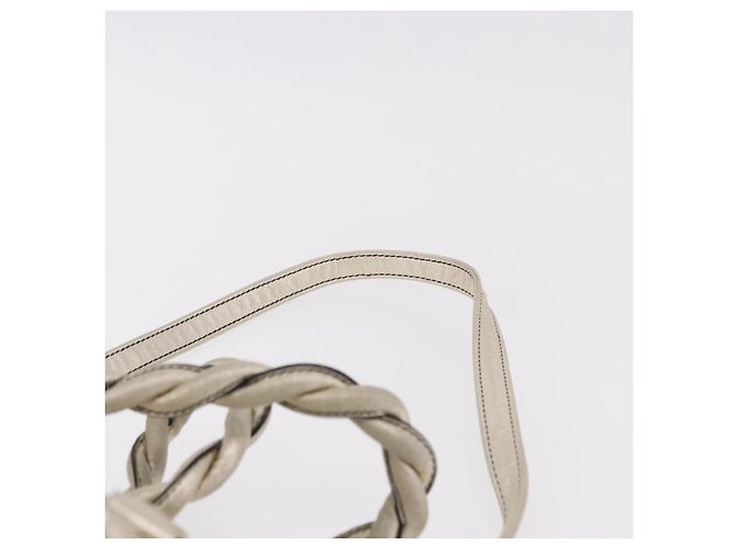 Borsa VALENTINO in Pelle 2way Oro Auth 183017A D'oro - vista 14