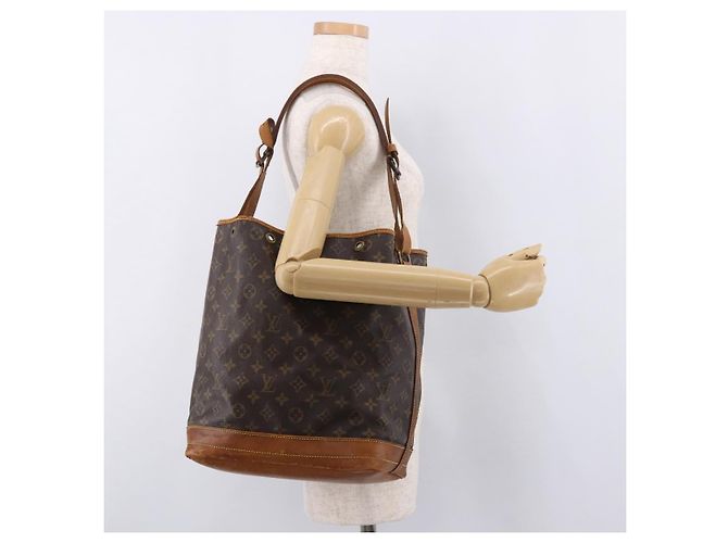 LOUIS VUITTON Borsa a Spalla Monogram Noe M42224 LV Auth 183423 Monogramma - vista 20