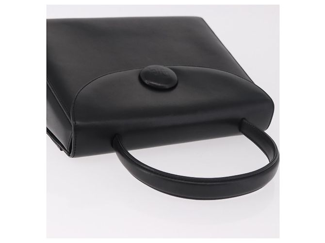GIVENCHY Handtasche aus Leder Schwarz Gold Auth 182204A Golden - Ansicht 6