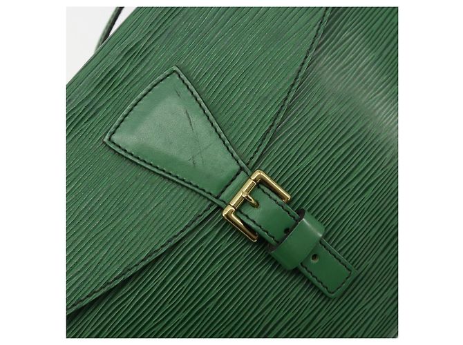 LOUIS VUITTON Epi Jeune Fille MM Sac à épaule Vert M52154 LV Auth ka4596 - vue 18