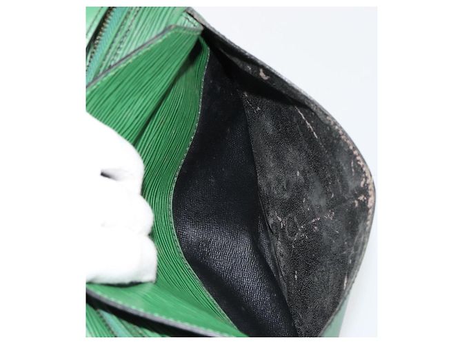LOUIS VUITTON Epi Jeune Fille MM Sac à épaule Vert M52154 LV Auth ka4596 - vue 23