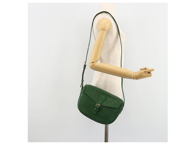LOUIS VUITTON Epi Jeune Fille MM Sac à épaule Vert M52154 LV Auth ka4596 - vue 24