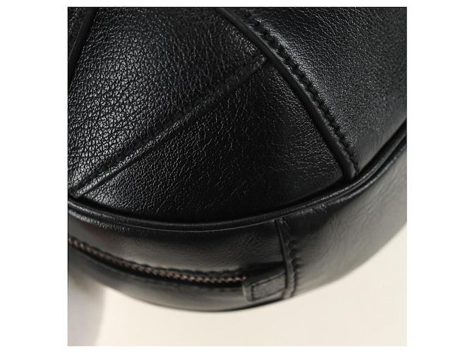 Borsa GUCCI Basketball Shape in Pelle 2way Nero Oro 547855 Auth 182676SAM D'oro - vista 19