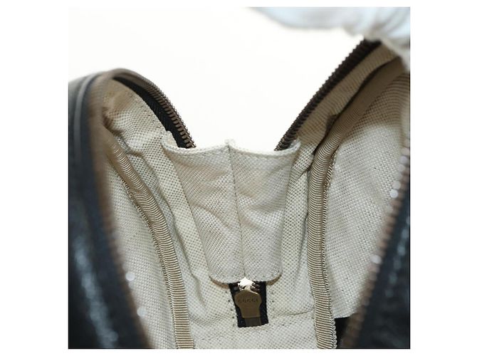 Borsa GUCCI Basketball Shape in Pelle 2way Nero Oro 547855 Auth 182676SAM D'oro - vista 25