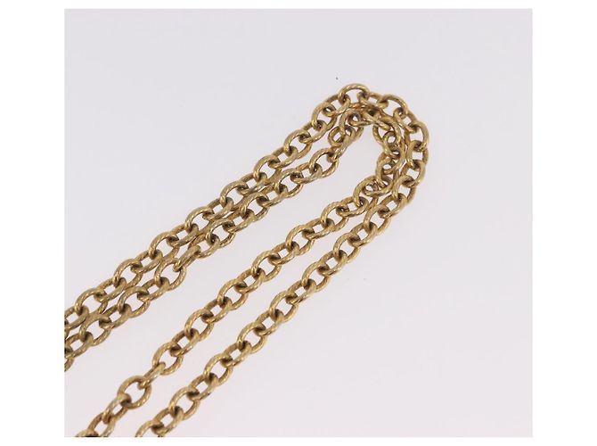 CHANEL Halskette Metall Goldton CC Authentisch bs35422A - Ansicht 10
