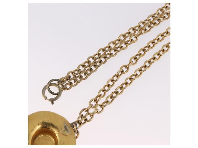 CHANEL Halskette Metall Goldton CC Authentisch bs35422A - Ansicht 9