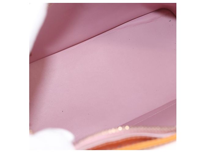 LOUIS VUITTON Borsa Houston Monogram Vernis Rosa Marshmallow M91302 LV Auth 184212 - vista 10
