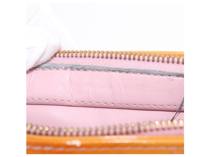 LOUIS VUITTON Borsa Houston Monogram Vernis Rosa Marshmallow M91302 LV Auth 184212 - vista 11