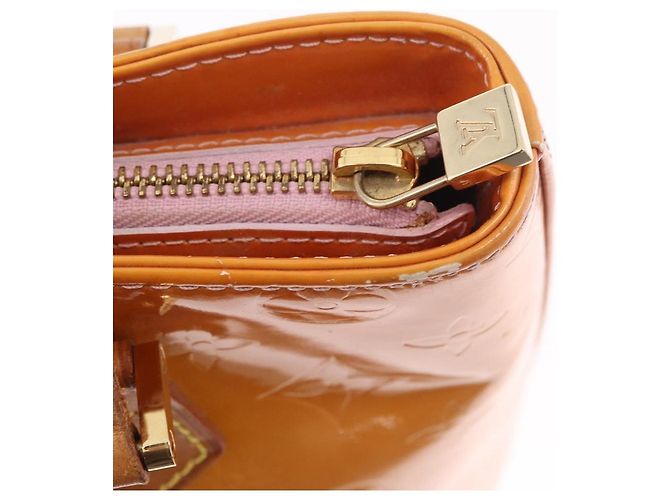 LOUIS VUITTON Borsa Houston Monogram Vernis Rosa Marshmallow M91302 LV Auth 184212 - vista 18