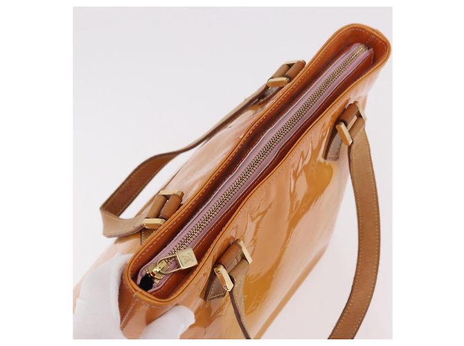 LOUIS VUITTON Borsa Houston Monogram Vernis Rosa Marshmallow M91302 LV Auth 184212 - vista 6