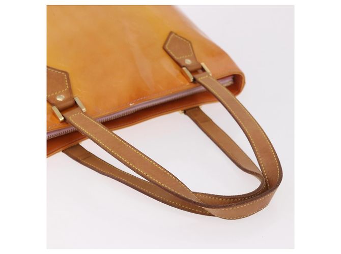 LOUIS VUITTON Borsa Houston Monogram Vernis Rosa Marshmallow M91302 LV Auth 184212 - vista 7