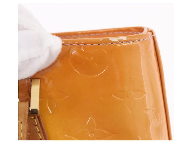LOUIS VUITTON Borsa Houston Monogram Vernis Rosa Marshmallow M91302 LV Auth 184212 - vista 9