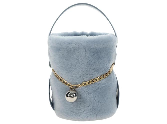 Borsa PRADA Petit Sac Noir da donna Azzurro Oro Autentica 181769SAM D'oro Blu chiaro - vista 2