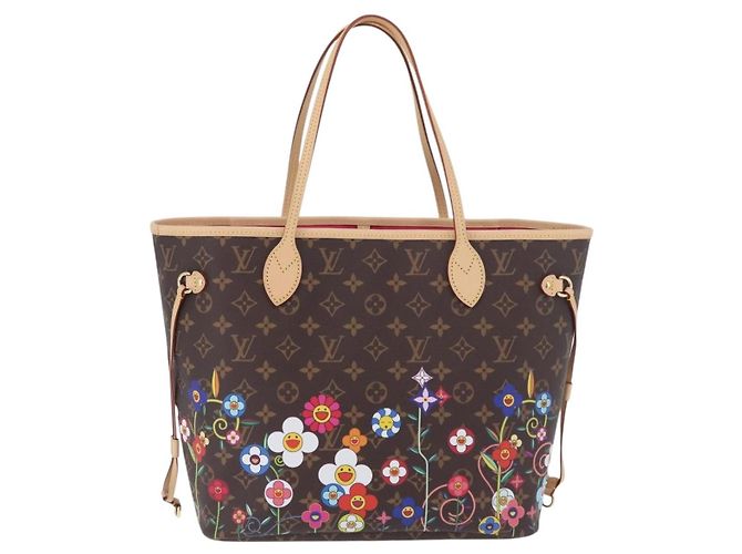 LOUIS VUITTON Monogram Takashi Murakami Neverfull MM Bag M13271 LV Auth 182628SM Monogramma - vista 13