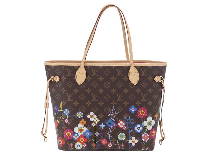 LOUIS VUITTON Monogram Takashi Murakami Neverfull MM Bag M13271 LV Auth 182628SM Monogramma - vista 2