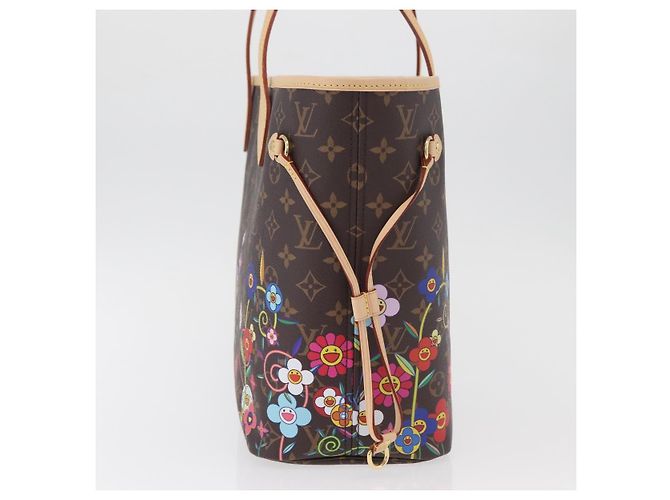 LOUIS VUITTON Monogram Takashi Murakami Neverfull MM Bag M13271 LV Auth 182628SM Monogramma - vista 3