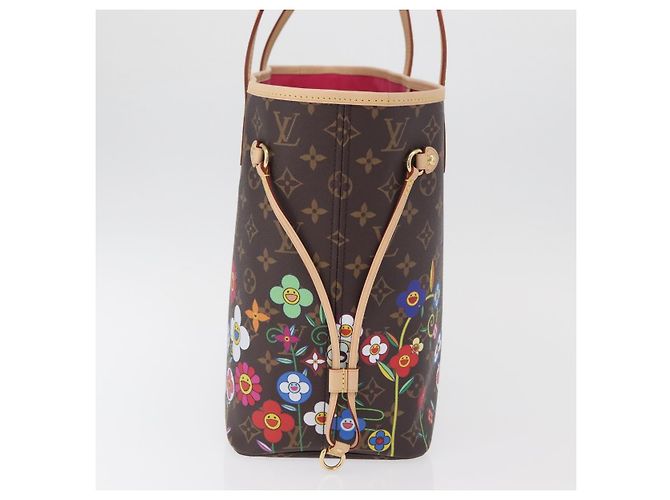 LOUIS VUITTON Monogram Takashi Murakami Neverfull MM Bag M13271 LV Auth 182628SM Monogramma - vista 4