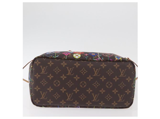 LOUIS VUITTON Monogram Takashi Murakami Neverfull MM Bag M13271 LV Auth 182628SM Monogramma - vista 5