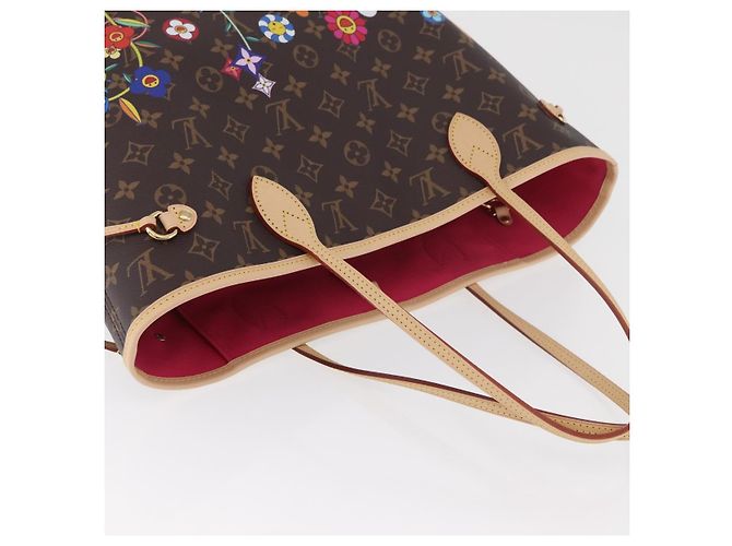 LOUIS VUITTON Monogram Takashi Murakami Neverfull MM Bag M13271 LV Auth 182628SM Monogramma - vista 6