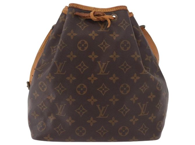 LOUIS VUITTON Borsa a Spalla Monogram Petit Noe M42226 LV Auth 183473 Monogramma - vista 13