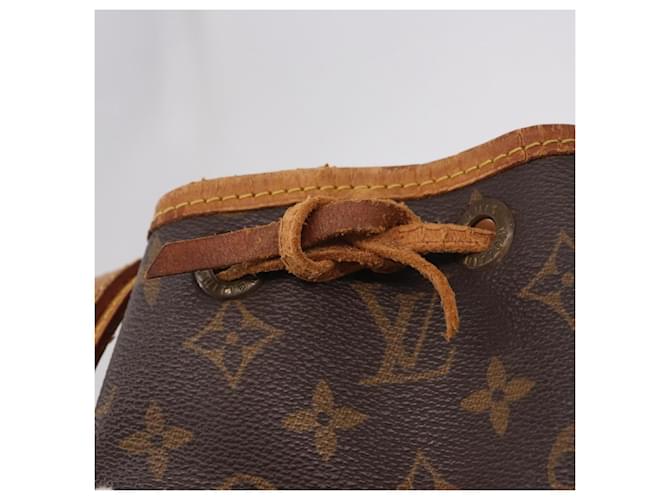 LOUIS VUITTON Borsa a Spalla Monogram Petit Noe M42226 LV Auth 183473 Monogramma - vista 9