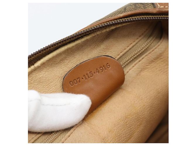 Borsa a Spalla GUCCI in Pelle Beige Oro 007 115 4916 Auth 184510 D'oro - vista 12