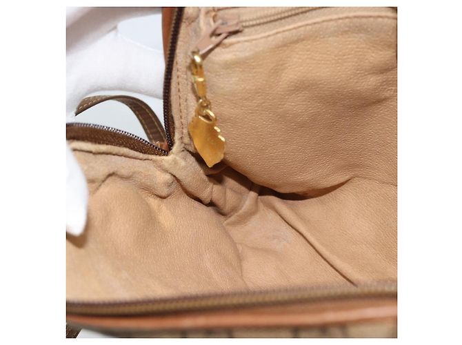 Borsa a Spalla GUCCI in Pelle Beige Oro 007 115 4916 Auth 184510 D'oro - vista 20
