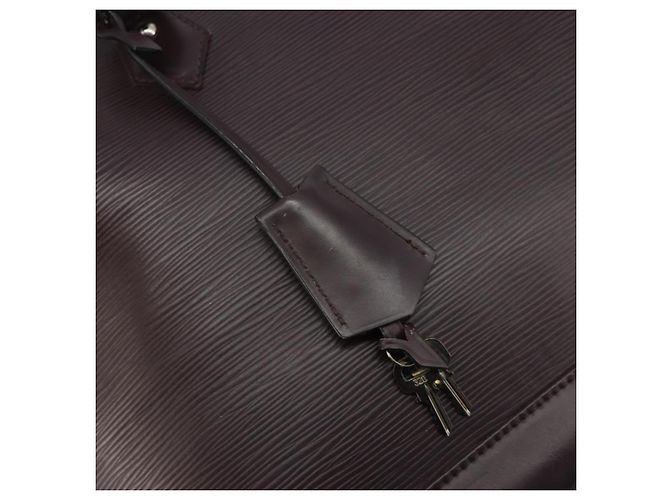 Borsa LOUIS VUITTON Epi Alma Viola Cassis M5280K LV Auth ep14652A Porpora Viola scuro - vista 10