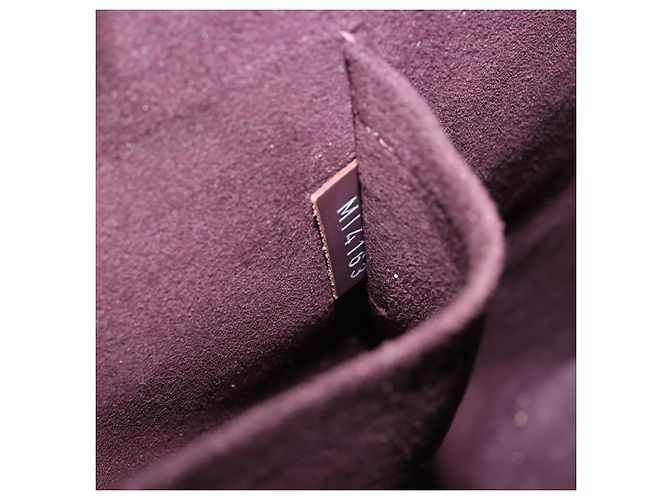 Borsa LOUIS VUITTON Epi Alma Viola Cassis M5280K LV Auth ep14652A Porpora Viola scuro - vista 12